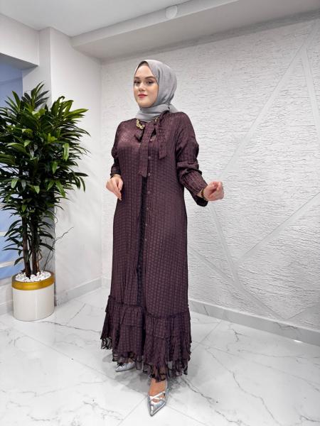 LISSMORE 6148 ELBİSE BORDO