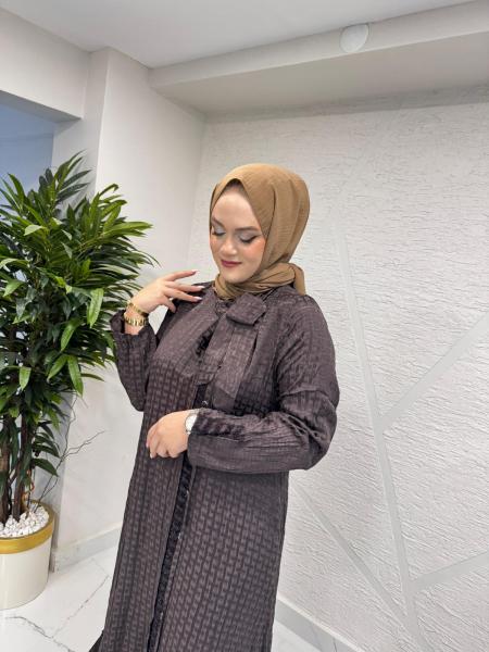 LISSMORE 6148 ELBİSE KAHVERENGİ