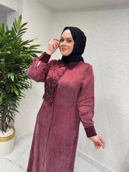 LISSMORE 6192 ELBİSE BORDO