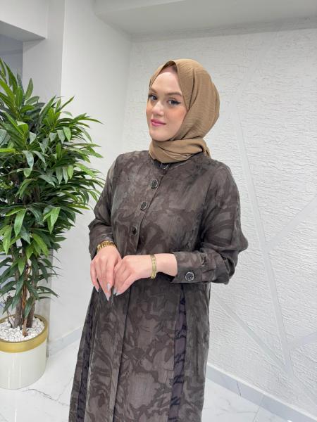 LISSMORE 6301 ELBİSE KAHVERENGİ