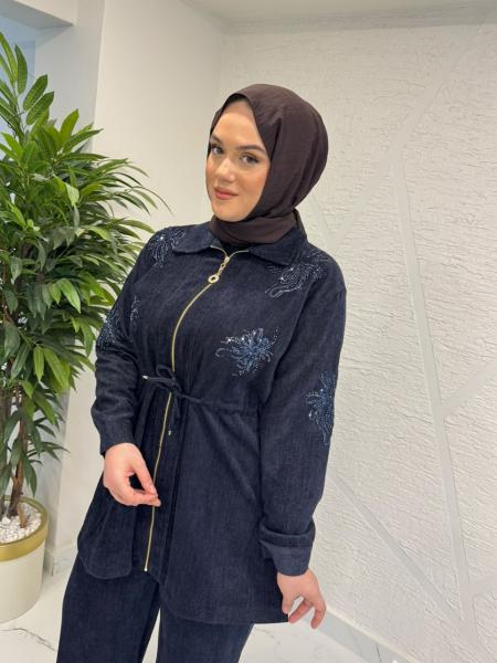 BLUE DAYS 26354 PANTOLON TAKIM LACİVERT