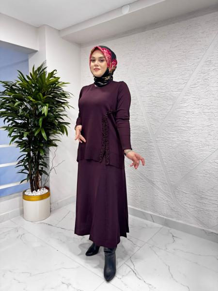 MİSSA FERAH MERSERİZE TAKIM KARADUT