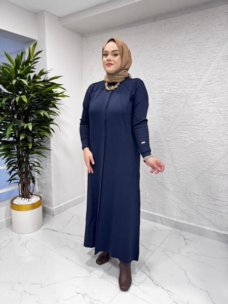 MİSSA ÇELİK ÖRGÜ BRIT KAP LACİVERT