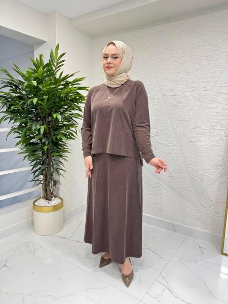 MİSSA OYSHO GÜNEŞ TAKIM KAHVERENGİ