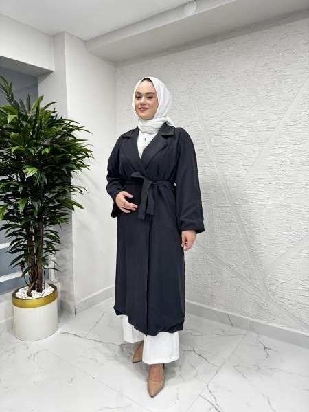 CEREMONY 5895 İÇİ DUBAI DIŞI PASION ÇİFT TARAFLI KAP SİYAH