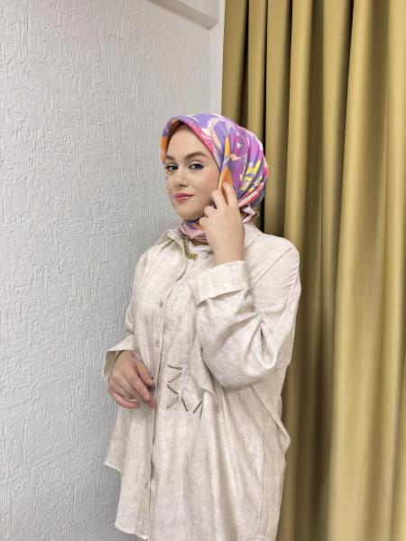 CEREMONY 59114 CEP KENARLI FİLE VE BONCUK DETAYLI PANTOLONUNUN PAÇASI STOPER BÜZGÜ DETAY PANTOLONLU TAKIM MARSHMALLOW