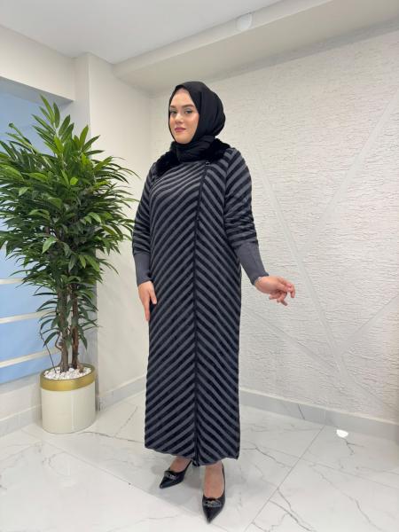 MİSSA YUMOŞ MERSERİZE HIRKA ANTRASİT